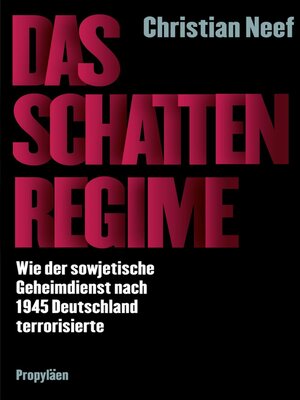 cover image of Das Schattenregime